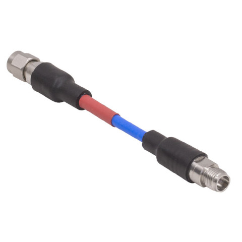 TFKM4 - Сверхвысокочастотный кабель, 2 разъема: гнездовой разъем: 2.4 мм, штекерный разъем: 2.92 мм, длина: 4" (102 мм), Thorlabs