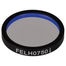 FELH0750 - Длинноволновый светофильтр, Ø25.0 мм, длина волны среза: 750 нм, Thorlabs