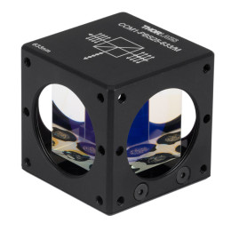CCM1-PBS25-633/M - Поляризационные светоделительные кубики в оправе, для каркасных систем (30 мм), рабочая длина волны: 633 нм, крепления: M4, Thorlabs