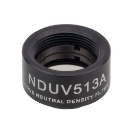 NDUV513A - Отражающий нейтральный светофильтр, UVFS, Ø1/2", резьба на оправе: SM05, оптическая плотность: 1.3, Thorlabs