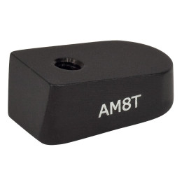AM8T - Блок для крепления элементов на стержнях под углом 8°, крепление элементов: 8-32, крепление на стержнях: 8-32, Thorlabs