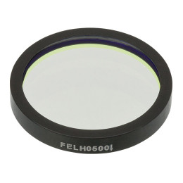 FELH0500 - Длинноволновый светофильтр, Ø25.0 мм, длина волны среза: 500 нм, Thorlabs