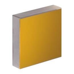 PFSQ10-03-M01 - Плоское зеркало с золотым покрытием, диэлектрическое защитное покрытие, 1"x1", отражение: 800 нм-20 мкм, Thorlabs