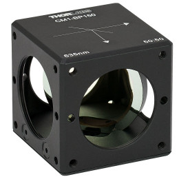 CM1-BP150 - Пленочный светоделитель в кубическом корпусе, сторона куба 38.1 мм, 50:50 (отражение:пропускание), 635 нм, Thorlabs