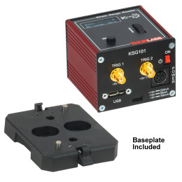 KSG101 - Контроллер K-Cube с возможностью считывания сигнала ОС с тензодатчика (источник питания продается отдельно), Thorlabs