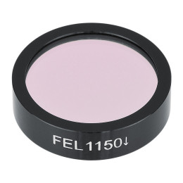 FEL1150 - Длинноволновый фильтр, Ø1", длина волны среза: 1150 нм, Thorlabs