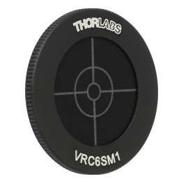 VRC6SM1 - Юстировочный диск для излучения среднего ИК диапазона (1.5 до >13.2 мкм), резьба: SM1, Thorlabs