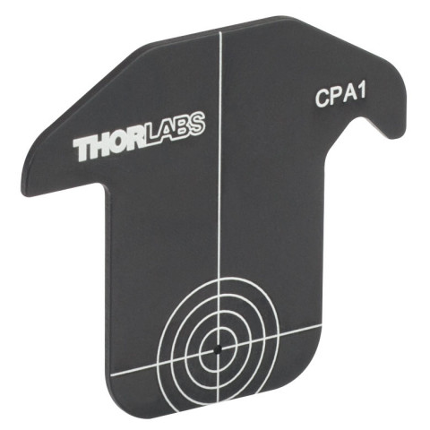 CPA1 - Пластинка для юстировки каркасной системы (30 мм) с отверстием Ø1 мм, Thorlabs