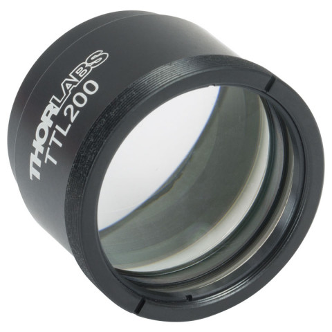 TTL200 - Тубусная линза, фокус: 200 мм, просветляющее покрытие: 350-700 нм, внешняя резьба: M38 x 0.5, Thorlabs
