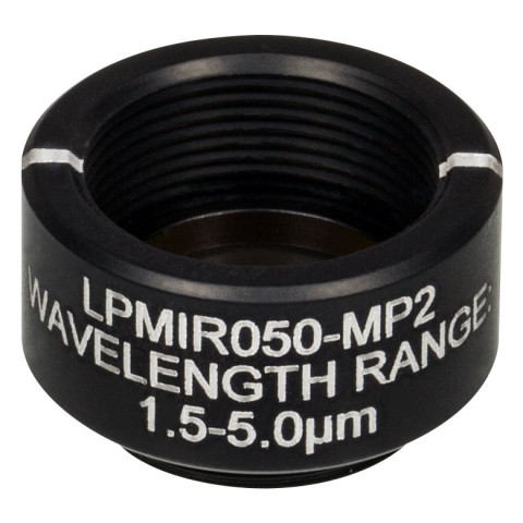 LPMIR050-MP2 - Линейный поляризатор, Ø12.5 мм, в оправе с резьбой SM05, рабочий диапазон: 1500 - 5000 нм, Thorlabs