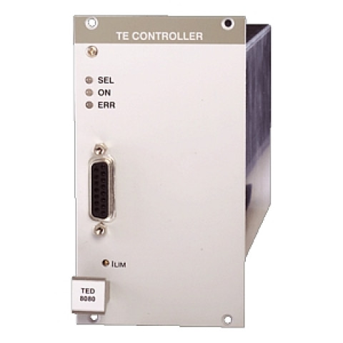 TED8080PT - Контроллер температуры для модульных систем серии PRO8, рабочий ток: ±8 A, макс. мощность на выходе: 64 Вт, датчик температуры: Pt100, ширина: 2 паза модульной системы, Thorlabs