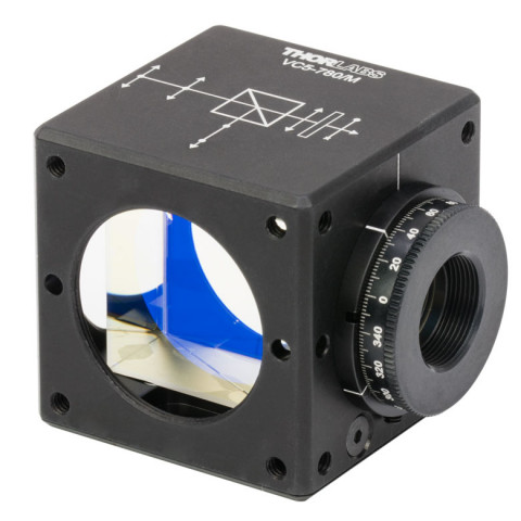 VC5-780/M - Регулируемый круговой поляризатор, рабочая длина волны: 780 нм, в кубическом корпусе (30 мм), крепления: M4, Thorlabs