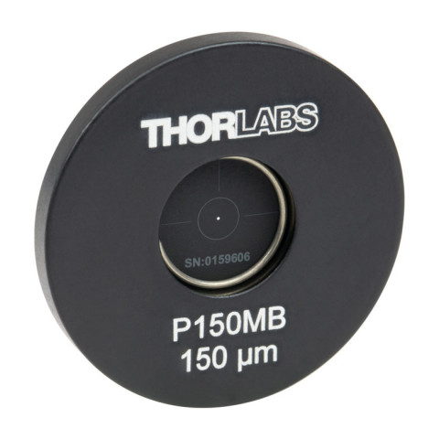 P150MB - Точечная диафрагма в оправе Ø1", диаметр отверстия: 150 ± 6 мкм, материал: молибден, Thorlabs