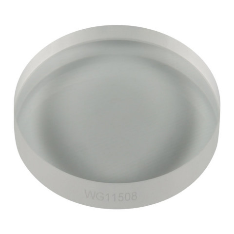 WG11508 - Плоскопараллельная пластина, Ø1.5", материал: N-BK7, без покрытия, толщина: 8 мм, Thorlabs