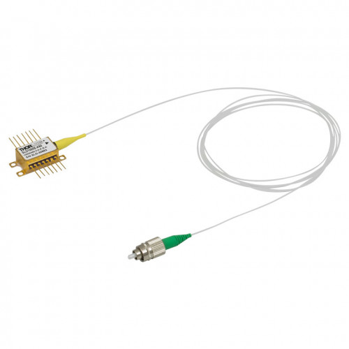 SLD1050S-A60 - Суперлюминесцентный диод, мощность: 60 мВт, длина волны излучения: 1050 нм, FWHM: 70 нм, одномодовое оптоволокно, FC/APC разъем, корпус: Butterfly, Thorlabs