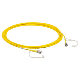 P1-405B-FC-5 - Соединительный оптоволоконный кабель, одномодовое оптоволокно, 5 м, диапазон рабочих длин волн: 405 - 532 нм, FC/PC разъем, Thorlabs
