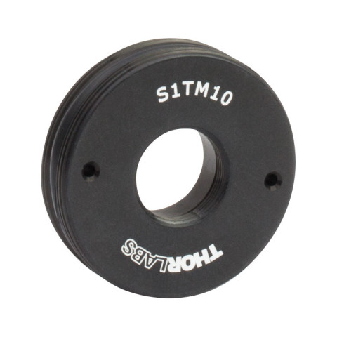 S1TM10 - Адаптер для крепления линз в оправе с резьбой M10 x 0.5 в держатели с резьбой SM1, Thorlabs