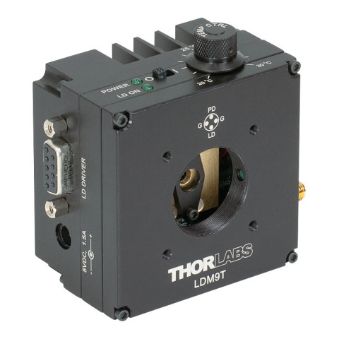LDM9T - Держатель лазерных диодов со встроенным контроллером температуры, Thorlabs