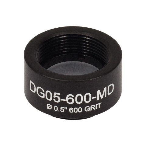 DG05-600-MD - Светорассеиватель из матового стекла в оправе (SM05), Ø1/2", N-BK7, 600 Grit, Thorlabs