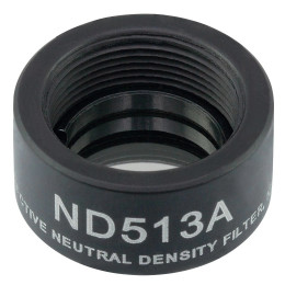 ND513A - Отражающий нейтральный светофильтр, Ø1/2", резьба на оправе: SM05, оптическая плотность: 1.3, Thorlabs