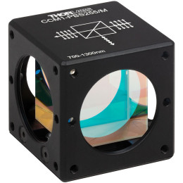 CCM1-PBS255/M - Поляризационный светоделительный куб, оправа: 30 мм, рабочий диапазон: 700-1300 нм, крепления: M4, Thorlabs