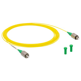 P3-SMF28Y-FC-5 - Соединительный оптоволоконный кабель, одномодовое оптоволокно, 5 м, защитная оболочка: Ø900 мкм, рабочий диапазон: 1260-1625 нм, FC/APC разъем, Thorlabs