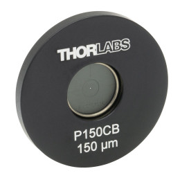 P150CB - Точечная диафрагма в оправе Ø1", диаметр отверстия: 150 ± 6 мкм, материал: позолоченная медь, Thorlabs