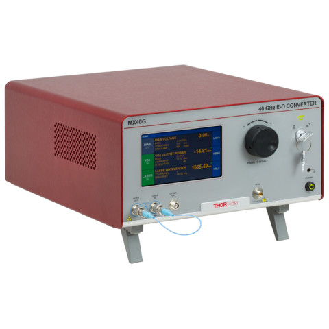 MX40G-LB - Калиброванный электронно-оптический преобразователь, лазер L-диапазона, частотная характеристика: DC - 40 ГГц, Thorlabs