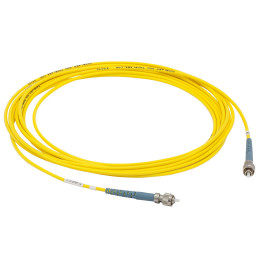 P1-460P-FC-5 - Соединительный оптоволоконный кабель с низким уровнем вносимых потерь, одномодовое оптоволокно, 5 м, диапазон рабочих длин волн: 488 - 633 нм, FC/PC разъем, Thorlabs