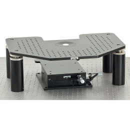 G-FN1 - Платформа Gibraltar для микроскопов Nikon FN1: система позиционирования с ручным управлением, верхняя плита алюминиевая, без плиты-основания, Thorlabs