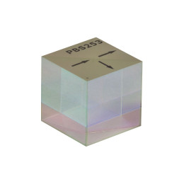 PBS253 - Поляризационный светоделительный куб, сторона куба: 1", рабочий диапазон: 900 - 1300 нм, Thorlabs