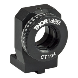 CT104 - Держатель с возможностью вращения, для оптических элементов Ø1/2", для использования с трансляторами CT1 или MS, Thorlabs