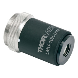 LMU-10X-UVB - Фокусирующий объектив MicroSpot, 10X, просветляющее покрытие: 240 - 360 нм, NA=0.25, Thorlabs