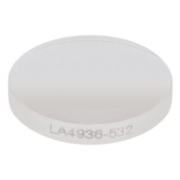 LA4936-532 - Плоско-выпуклая линза, f = 30 мм, Ø1/2", материал: UVFS, покрытие: 532 нм, Thorlabs