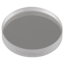 WW41050-UV - Оптический клин, Ø1", материал: кварцевое стекло, просветляющее покрытие: 245 - 400 нм, Thorlabs