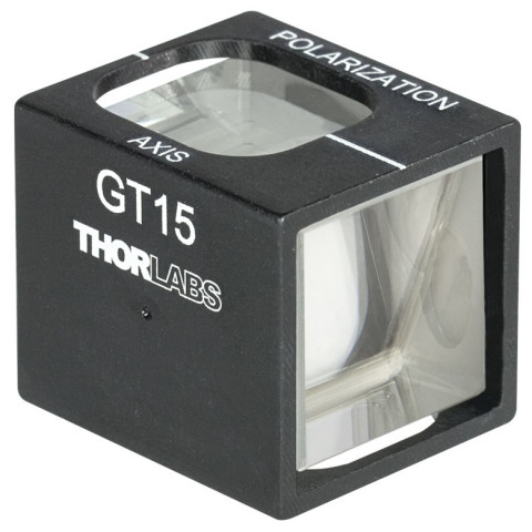 GT15 - Призма Глана-Тейлора, апертура: 15 мм, без покрытия, Thorlabs