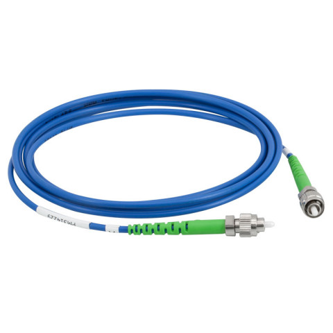 P3-488PM-FC-2 - Соединительный кабель, разъем: FC/APC, рабочая длина волны: 488 нм, тип волокна: PM, Panda, длина: 2 м, Thorlabs