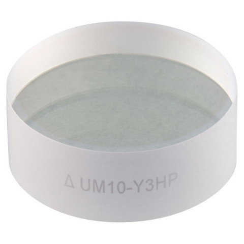 UM10-Y3HP - Зеркало Ø1" для работы с пикосекундным иттербиевым лазером, для длин волн 3 гармоники: 335 - 375 нм, Thorlabs