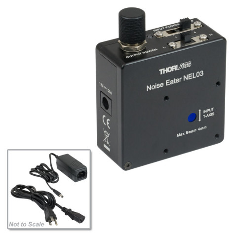 NEL03 - Высокомощный шумопоглотитель / электрооптический модулятор, рабочий диапазон: 650 - 1050 нм, крепления: 8-32, Thorlabs