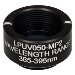 LPUV050-MP2 - Линейный поляризатор, Ø12.5 мм, в оправе с резьбой SM05, рабочий диапазон: 365 - 395 нм, Thorlabs