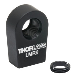LMR6 - Держатель для линз диаметром 6 мм со стопорным кольцом, крепление: 8-32, Thorlabs