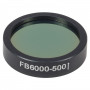 FB6000-500 - Полосовой фильтр, Ø1", центральная длина волны 6.00 мкм, ширина полосы пропускания 0.5 мкм, Thorlabs