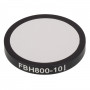 FBH800-10 - Полосовой фильтр, Ø25 мм, центральная длина волны 800 нм, ширина полосы пропускания 10 нм, Thorlabs