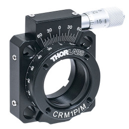 CRM1P/M - Держатель оптики Ø1" с возможностью поворота элементов, точное позиционирование, для каркасных систем: 30 мм, крепления: M4, Thorlabs