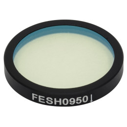 FESH0950 - Коротковолновый светофильтр, Ø25.0 мм, длина волны среза: 950 нм, Thorlabs
