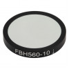 FBH560-10 - Полосовой фильтр, Ø25 мм, центральная длина волны: 560 нм, ширина полосы пропускания: 10 нм, Thorlabs