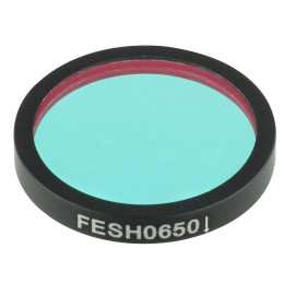 FESH0650 - Коротковолновый светофильтр, Ø25.0 мм, длина волны среза: 650 нм, Thorlabs