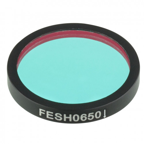 FESH0650 - Коротковолновый светофильтр, Ø25.0 мм, длина волны среза: 650 нм, Thorlabs
