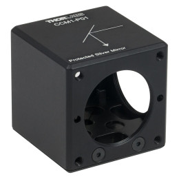CCM1-P01 - Прямая треугольная зеркальная призма в оправе, для каркасных систем: 30 мм, серебряное покрытие, крепление: 8-32, Thorlabs