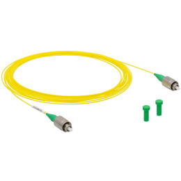 P3-780Y-FC-5 - Соединительный оптоволоконный кабель, одномодовое оптоволокно, 5 м, защитная оболочка: Ø900 мкм, рабочий диапазон: 780-970 нм, FC/APC разъем, Thorlabs